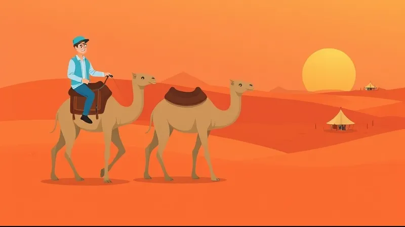 Balade à dos de dromadaire à Merzouga : le vrai récit