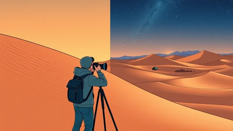 Fotografía en el Sahara: dunas, estrellas y cuidado de cámara
