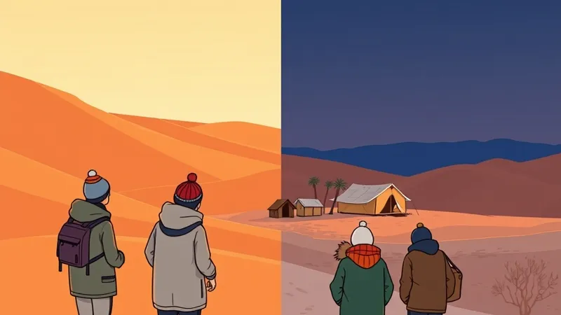 Sahara im Winter: Dezember bis Februar in Merzouga
